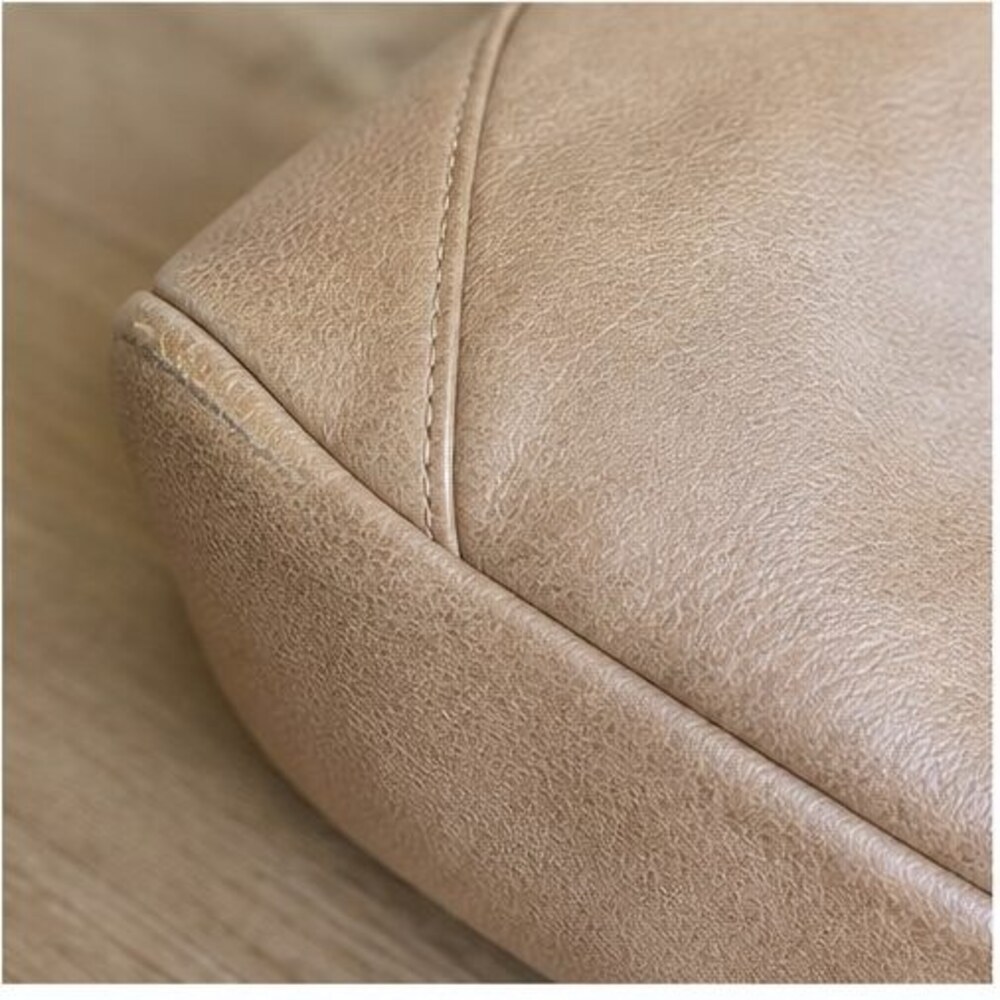 Cream Vegan Leather Bag - Picture 5 of 6